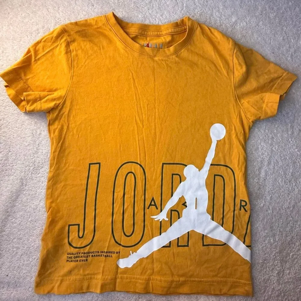 Jordan Yellow and Orange T-shirt